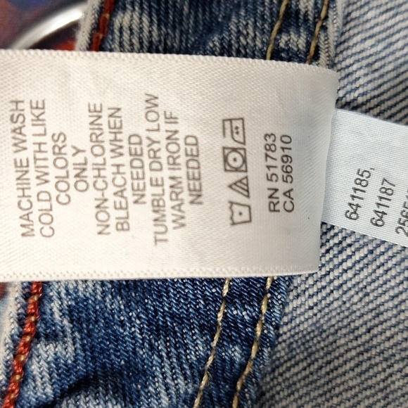 Maurices NEW Edgely Flare Front Seam & Slit Western Retro High Rise Jean Size 12 - Picture 12 of 13